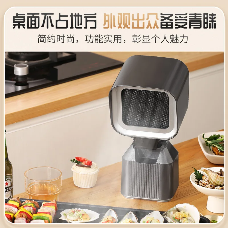 

Desktop range hood Household barbecue hot pot Portable range hood Small portable mini hood