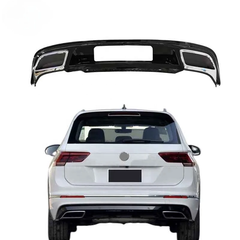 Genuine Rear Diffuser For Volkswagen Tiguan change to R-line rear lip Rear bumper diffuser