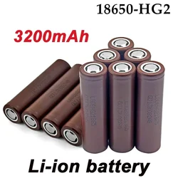 100%Original 2024New  HG2 18650Battery 3200mAh Battery 18650 HG2 3.6V Discharge 20A Dedicated for  Power Rechargeable Battery