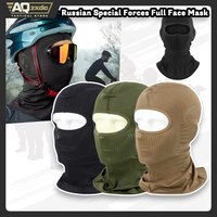 Cold War era Russian military fan special forces Balaclava Full Face Mask with Helmet Liner for  Cycling Skiing Breathable Mask