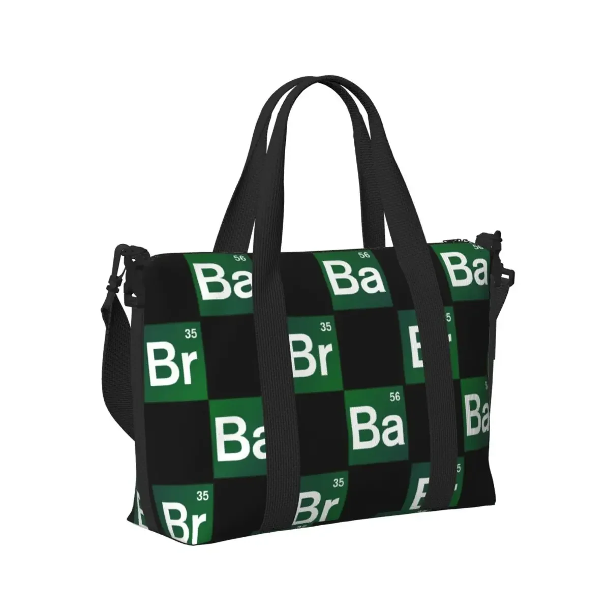 Elementos personalizados Comestibles Tote Bolsas de compras Mujeres Gran capacidad Heisenberg Programa de televisión Playa Gimnasio Bolsas de viaje