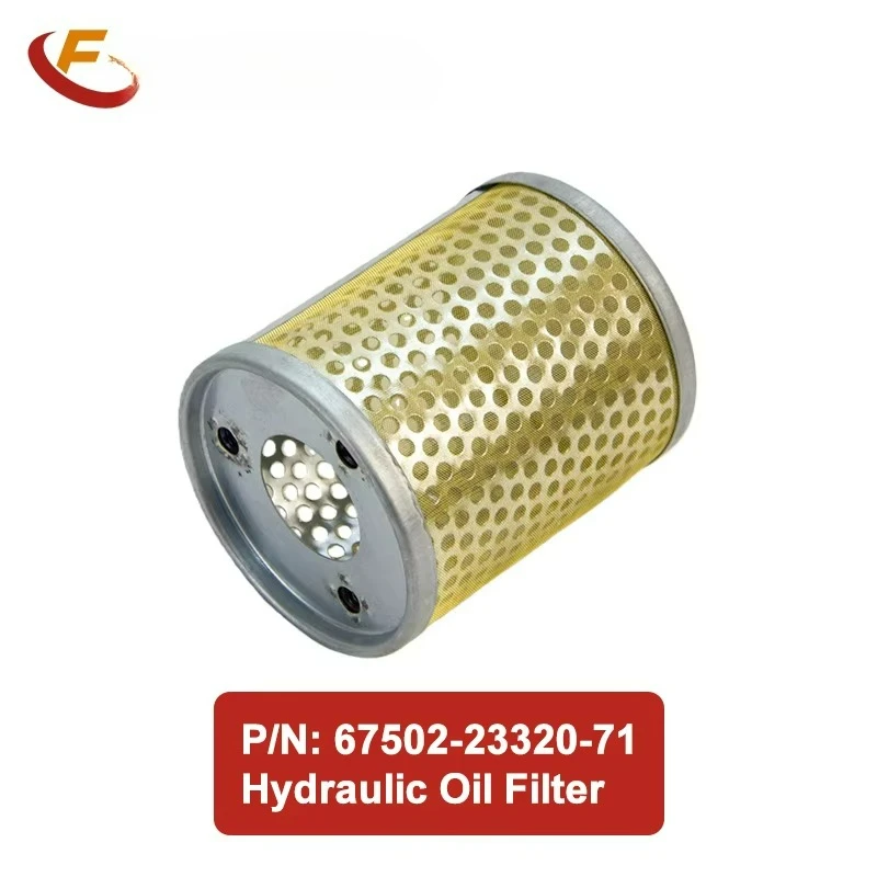 

Заводская цена на запчасти для погрузчиков: гидравлический масляный фильтр 67502-23320-71 для Toyota 7FD 8FD в наличии