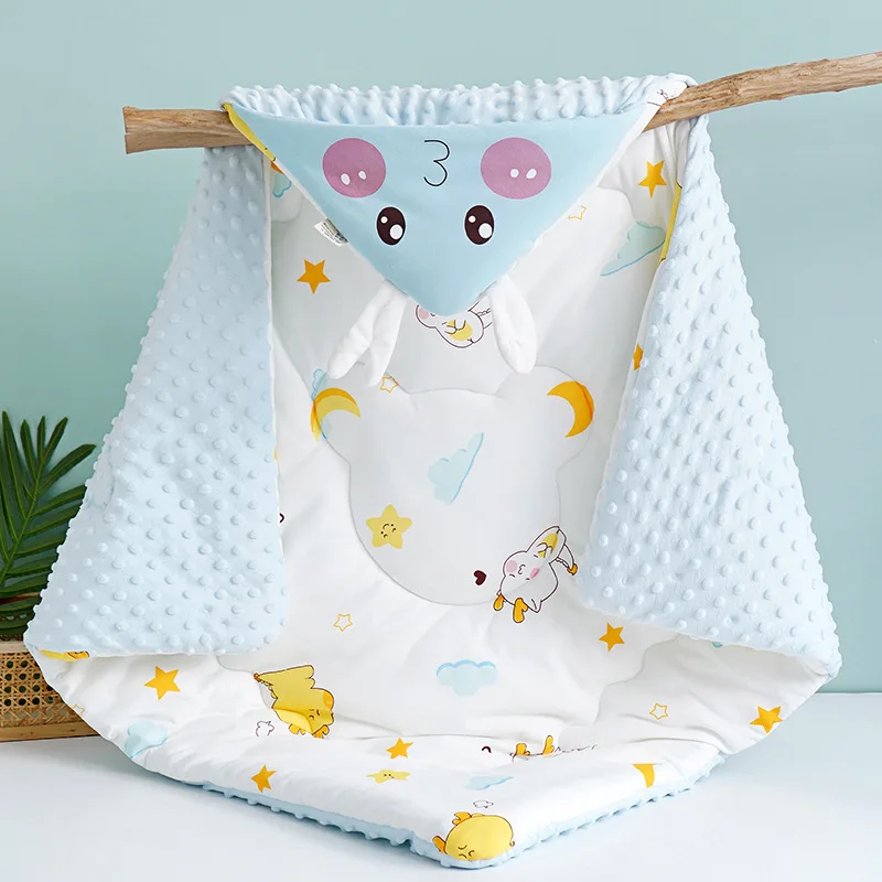 Newborn baby Doudou package delivery room Doudou quilt newborn baby keep warm when going out baby's blanket Doudou