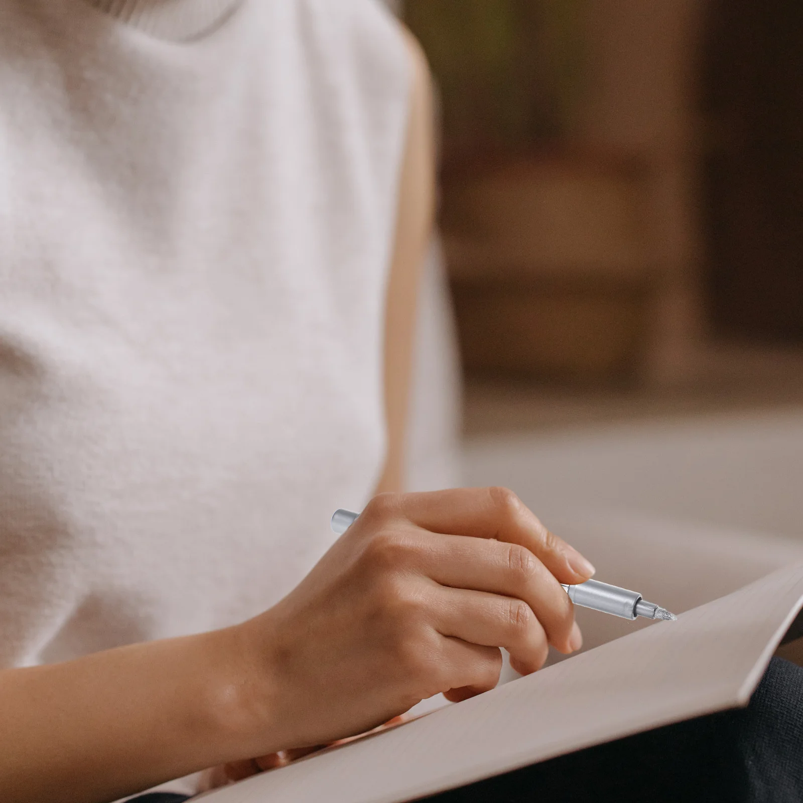 

12 шт. металлические маркеры, практичный подарок для рисования, изготовления карт, маркер для каллиграфии, ручка для граффити