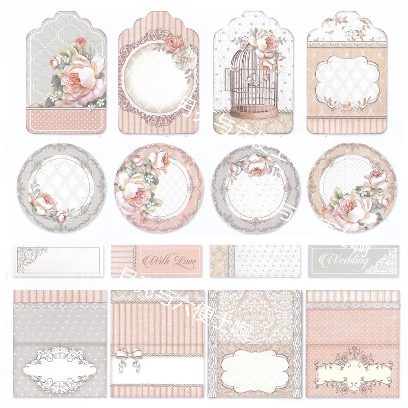 33 unidades/pacote adesivo de casamento vintage diy artesanato scrapbooking álbum lixo diário adesivos decorativos