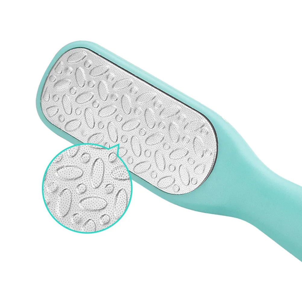 

Stainless Steel Double Sided Foot File Waterproof For Callus Removal Sky-Blue Pedicure Tool Nail Care Accessories Callus Remover