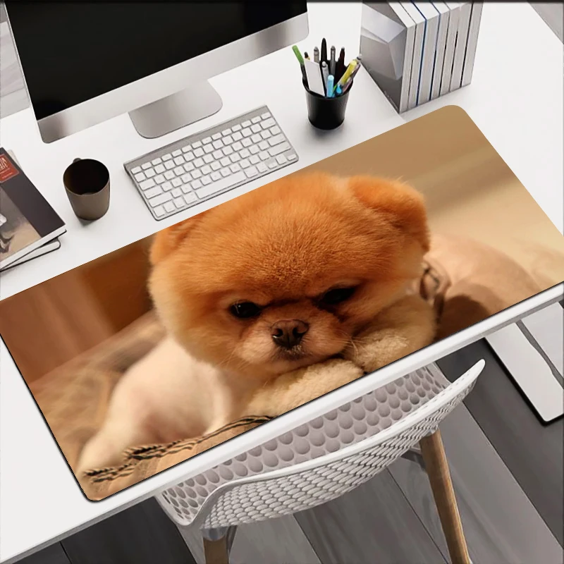 

Colorful Mousepad Kawaii Puppy Computer Mouse Pads Keyboard Pad Office Carpet Table Mat Desktop Waterproof 90x40 Soft Mouse Pad