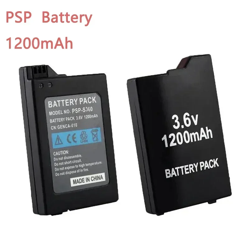 PSP 1-3 pcs 3.6V 1200mAh Lithium Battery Pack For Sony PSP2000 PSP3000 PSP-S360 PlayStation Portable Gamepad Rechargeable Cells