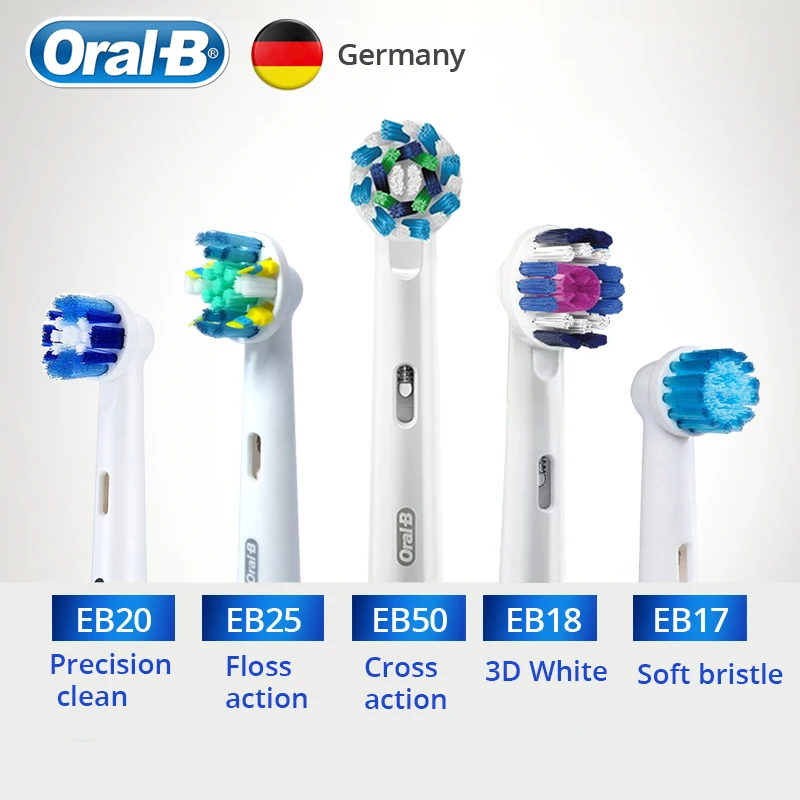 Oral B Replacements Brush Head Oscillation-Rotation for Oral B Vitality Electric Toothbrush Soft Brsitle