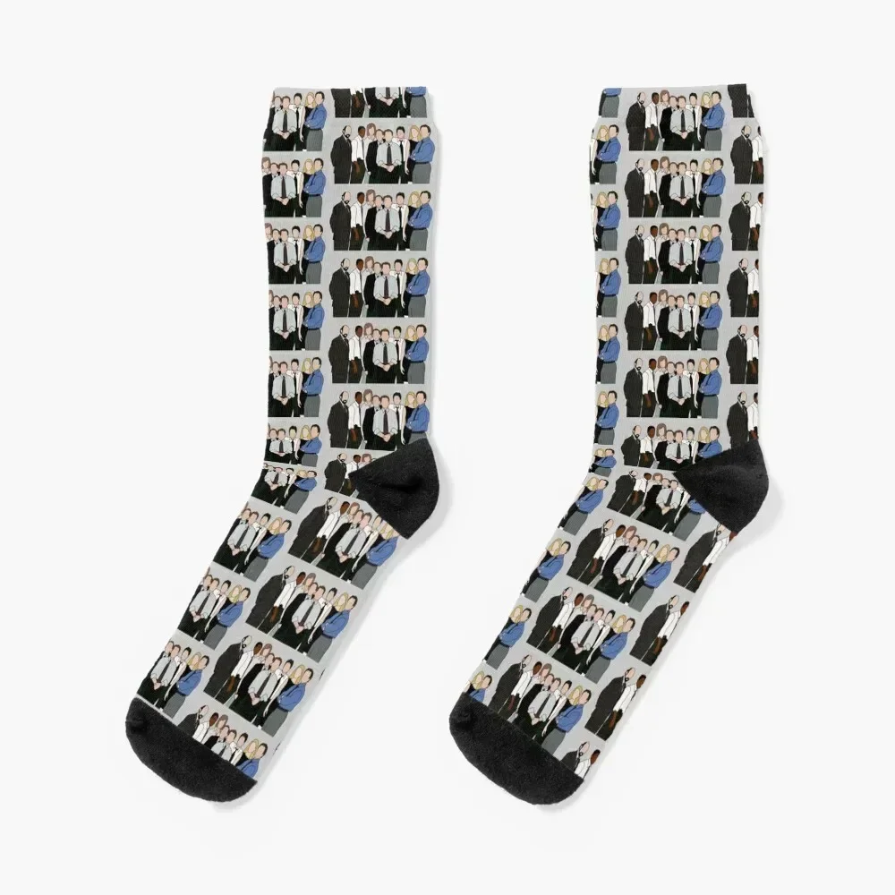 the west wing Socks gym Argentina Antiskid soccer Christmas Socks Women's Men's