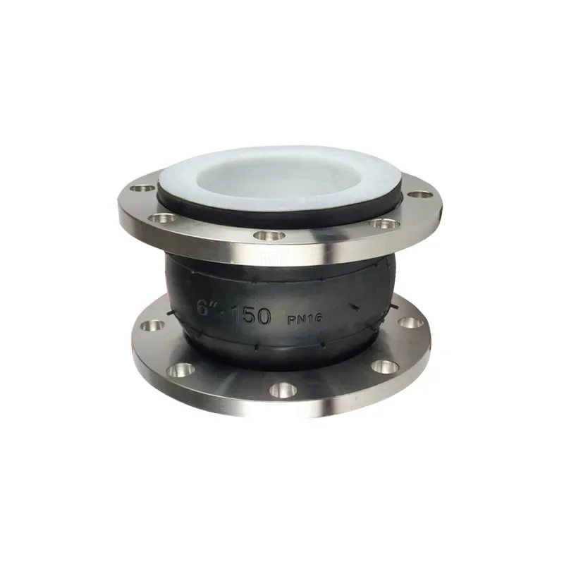 Supply Flange Rubber Soft Joints Flexible, Stainless Steel, Flexible Shock Absorption