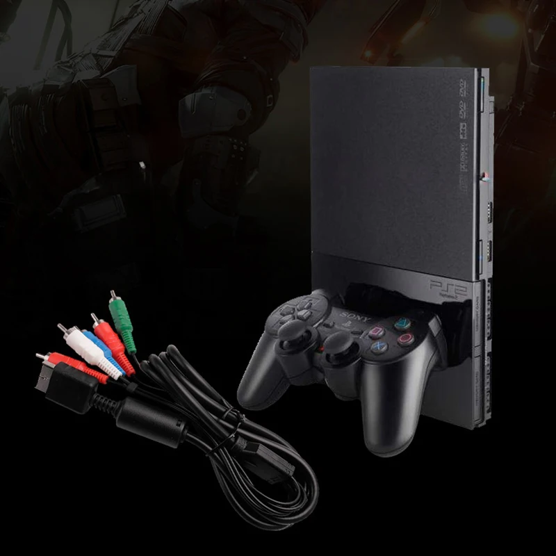 for PS2 PS3 AV Cable AV to RCA Composite Line Game Console Connect HD TV Component Cord for Sony PlayStation 3 2 Ypbpr Wire