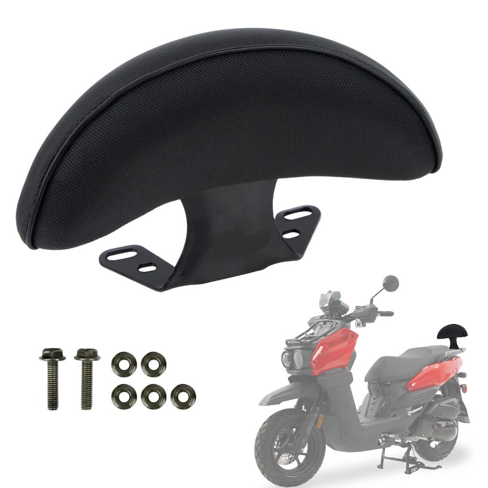 GY6 Scooter Passenger Backrest Sissy Bar Rear Seat Back Support for Jonway Tank Sunl 50cc‑150cc Moped Scooter Accessories