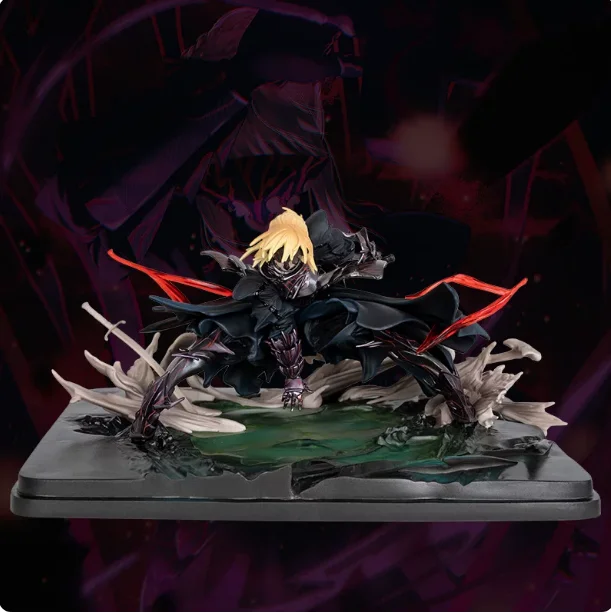 

Presale Anime Game Fate/stay night Altria Pendragon Cosplay Anime Q version model ornament desktop decoration Xmas gift