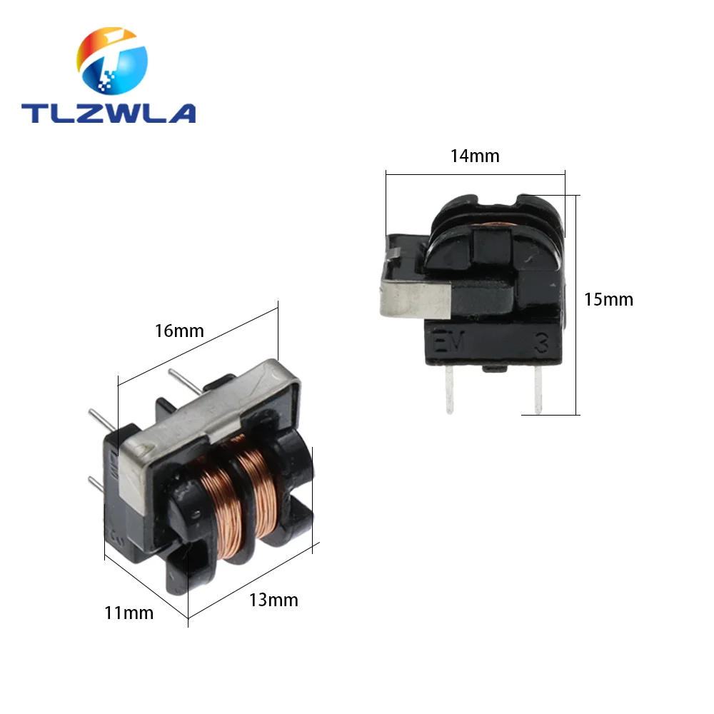 5PCS UU9.8 UF9.8 Horizontal Type Filter Inductance Pitch 7*8mm Copper Wire For Common Mode Choke Inductor 10mH 20mH 30mH