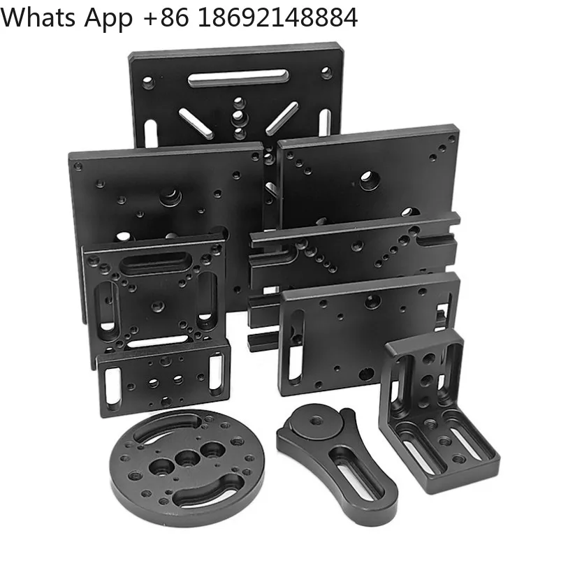 Optical adapter plate Optical right angle block Displacement stage Adapter plate Aluminum
