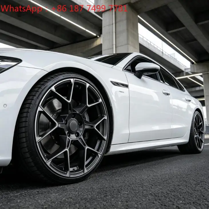 19-22 Inch Two Tone Black Machined Silver Premium Luxury Custom PCD ET CB Fitment Forged Sport Alloy Wheel Rims