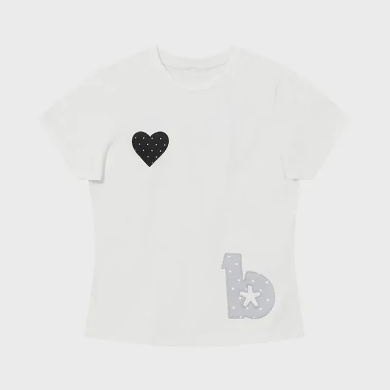 Fashion Commuting Couples' Money Heart Wing Design Printing T-Shirts Individuality Harajuku Round Neck Casual Retro Slim Top