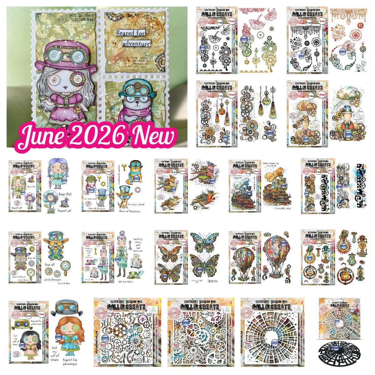 Metal Die Mold 2026 New Enjoy the Ride Postage Stamps Wax Seal Cutting Dies Scrapbooking Album Embossing DIY Cut Craft Supplies