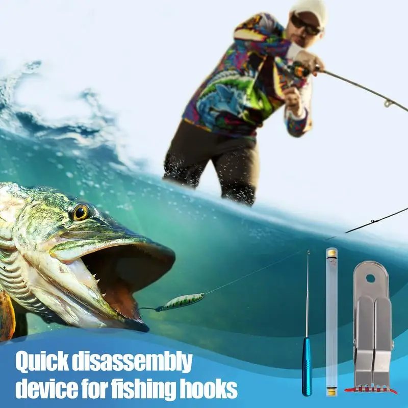 Fishing Hook Removal Device Fish Hooks Remover Detacher Tool Fish Hooks Remover Detacher Quick Magnetic Fishing Equipment