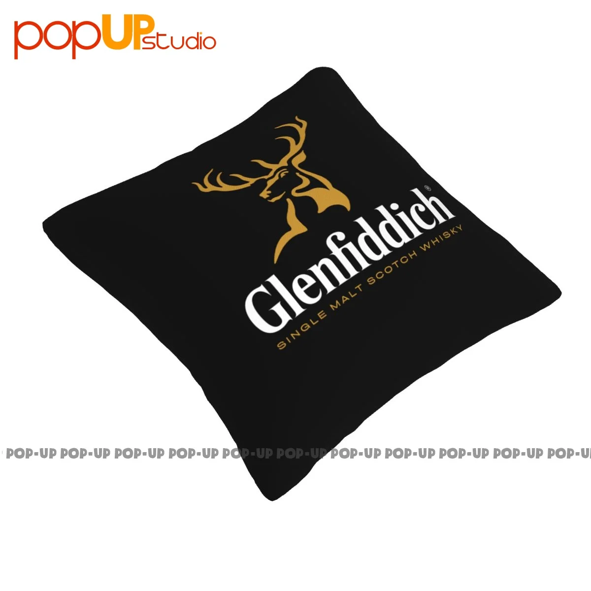 Print Glenfiddich Single Malt 1887 Scotch Whisky Alcohol Pillowcase Throw Pillow Cover Printed Ultra Soft High-Density