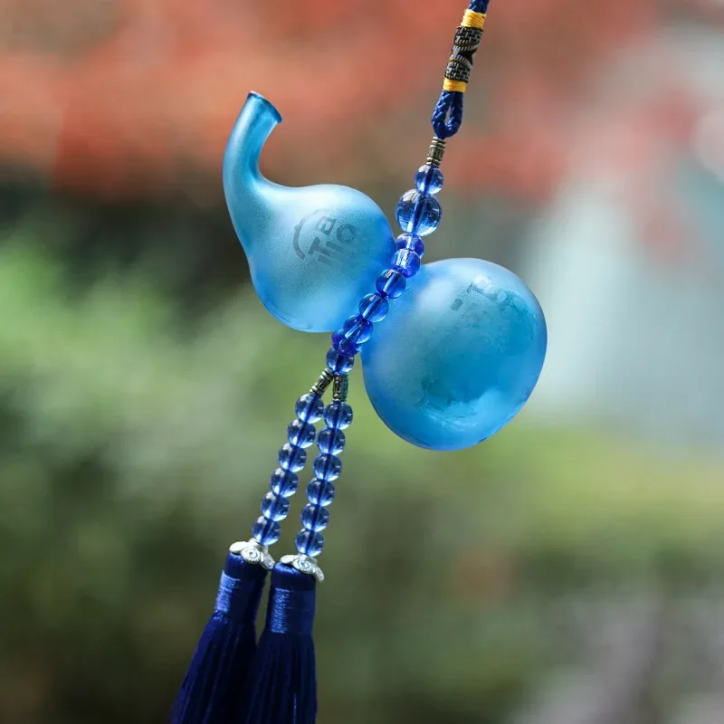Glazed perfume gourd car pendant interior boutique car perfume gift