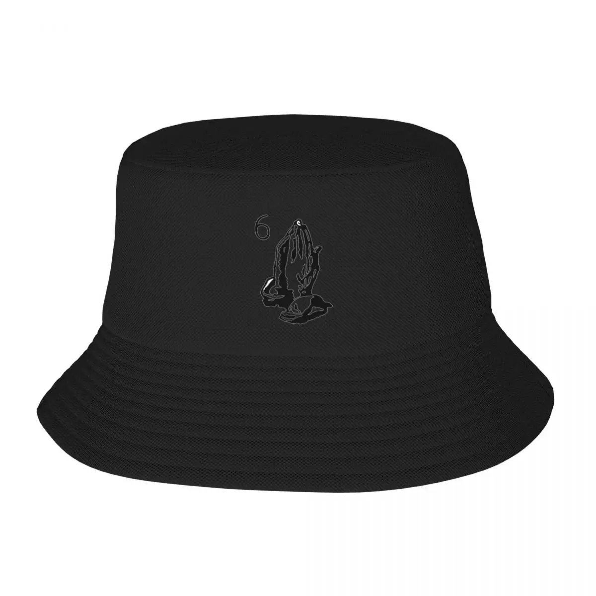 Drizzy hands praying Bucket Hat derby hat Hat Beach Beach Men's Hats Women's