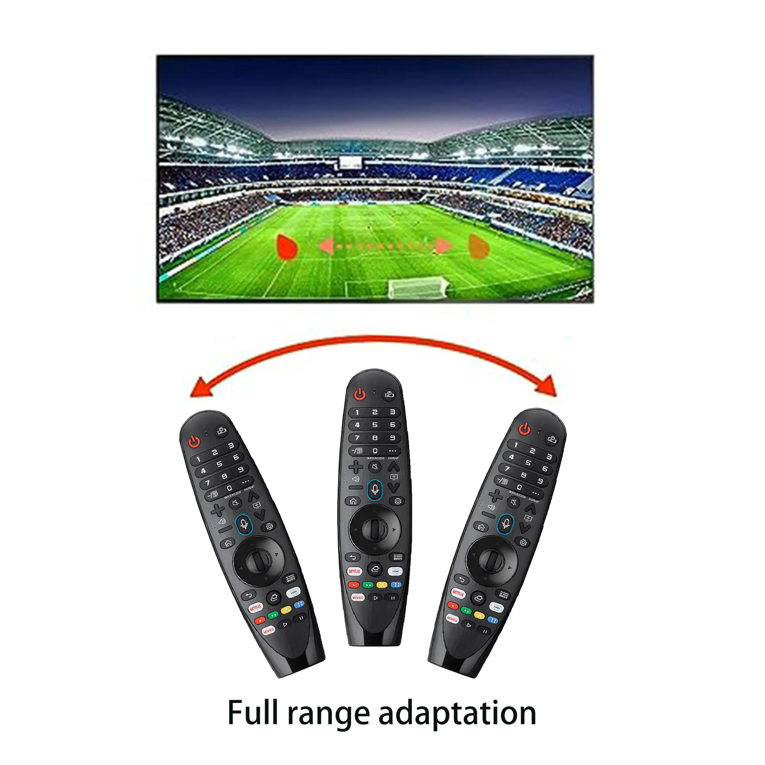 LG Smart TV, Replacement for LGMagic Remote Control AKB75855501 MR20GA MR21GA MR21GC MR650A MR19BA MR18BA(Voice&Pointer)