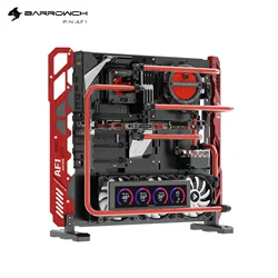 Barrowch PC Limited Edition Open Aluminum Alloy Water Cooling Case AF1
