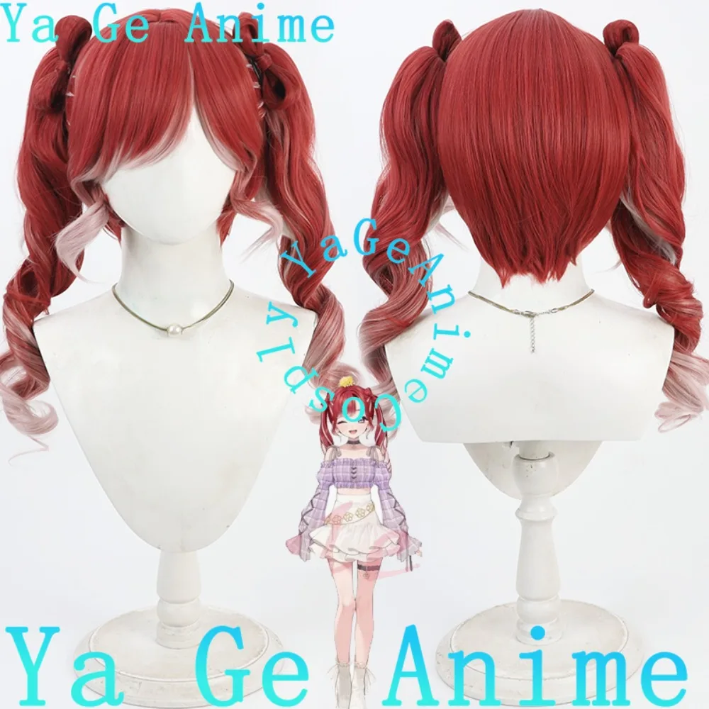 

Ya Ge Anime VTuber Saotome Beri Cosplay Wig Anime Reality Show Game Role-playing Wig Used for Anime Dance Parties