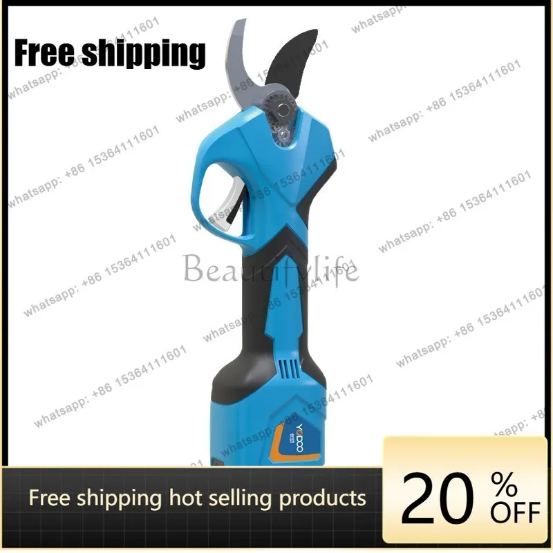 28Mm pruning shears, garden electric shears, two electric and one full fruit tree pruning shears