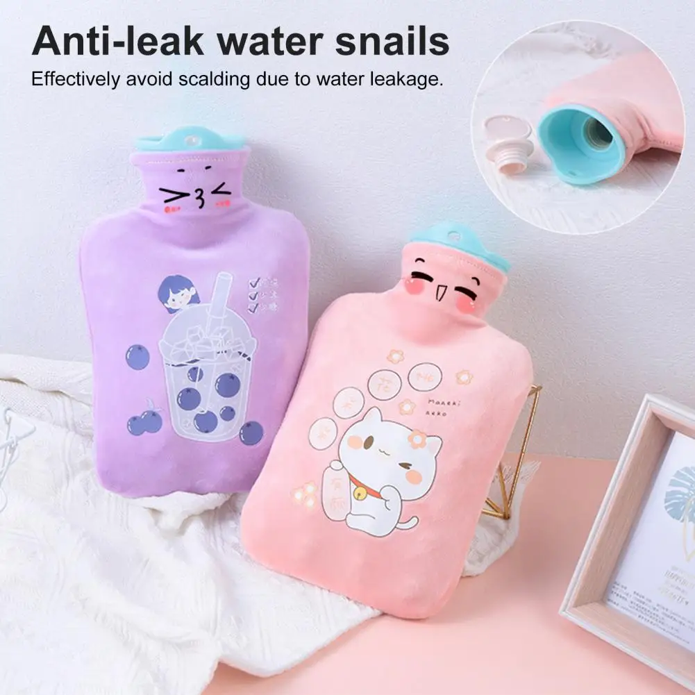 

Warm Water Bottle 500ML Creative Detachable Lightweight Cute Cartoon Hand Feet Hot Water Bag for Home