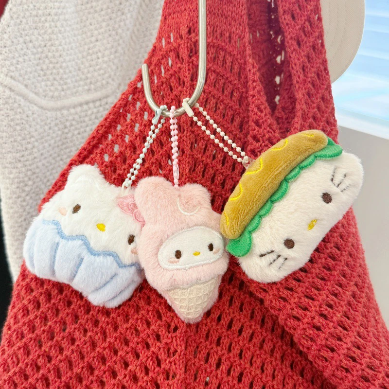 漫画 KT カピバラぬいぐるみキーホルダーかわいいぬいぐるみキーリングバッグペンダントバックパックぶら下げ装飾素敵なギフト