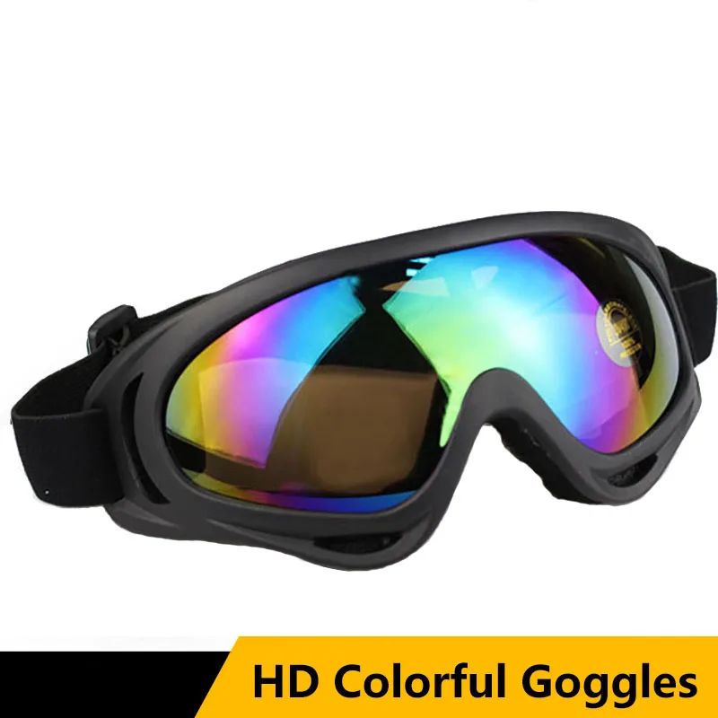 Impact Resistance Tactical Colorful Goggles, Anti-Glare, Outdoor Cycling, Rock Climbing, Skiing