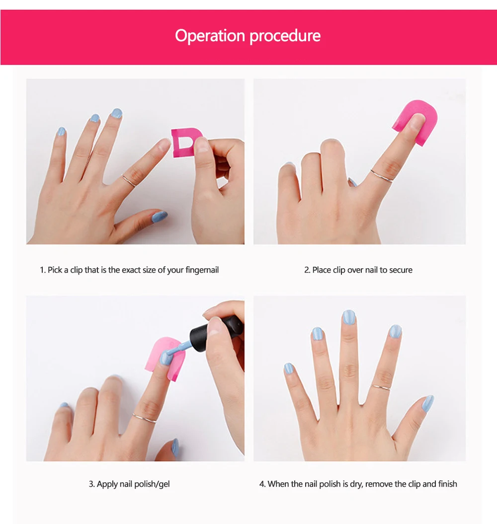 LULAA-Herramienta de manicura para mujer, accesorio de belleza para el cuidado de las uñas, 26 piezas, modelo de esmalte a prueba de derrames, pegamento de desbordamiento