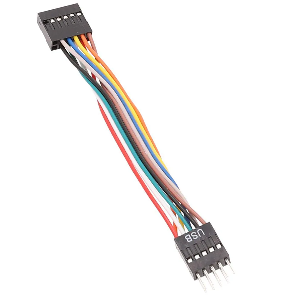 a86g new 2Pcs for Adapter Cable 12P Motherboard to Ordinary Chassis Adapter Cable 11-Hole to 9-Pin