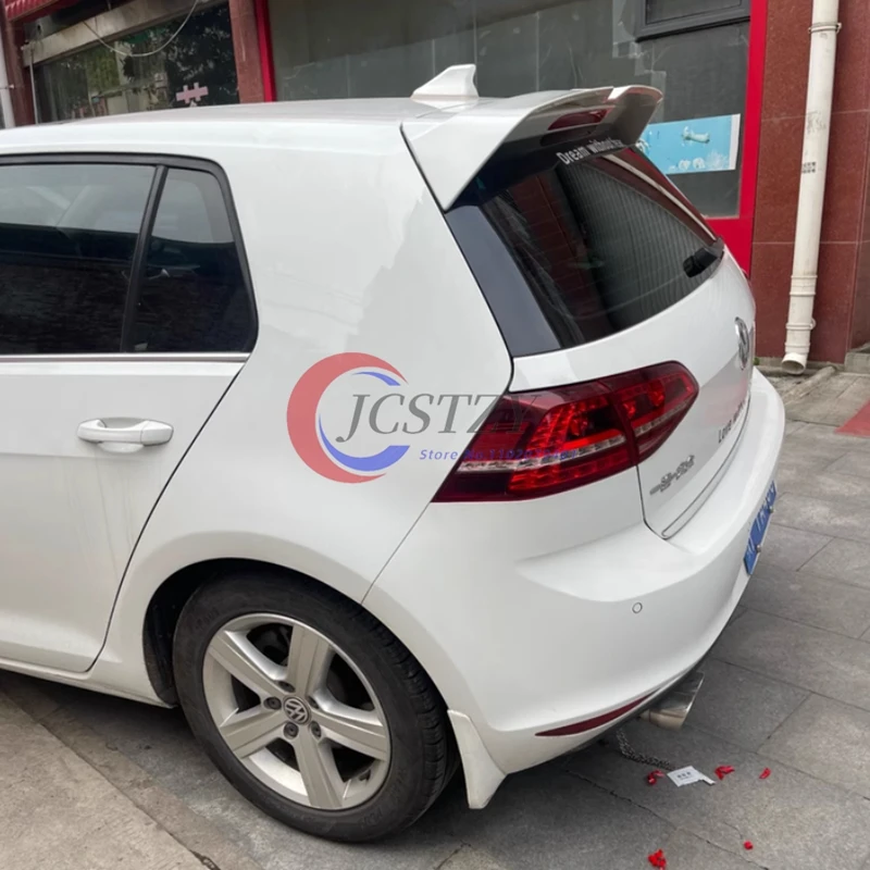 سبويلر سقف على طراز Oettinger لسيارة Volkswagen Golf7 MK7 7.5 GTI GTD GTE (ليست لـ R) سبويلر خلفي من البلاستيك ABS Aleron 2013 -2020