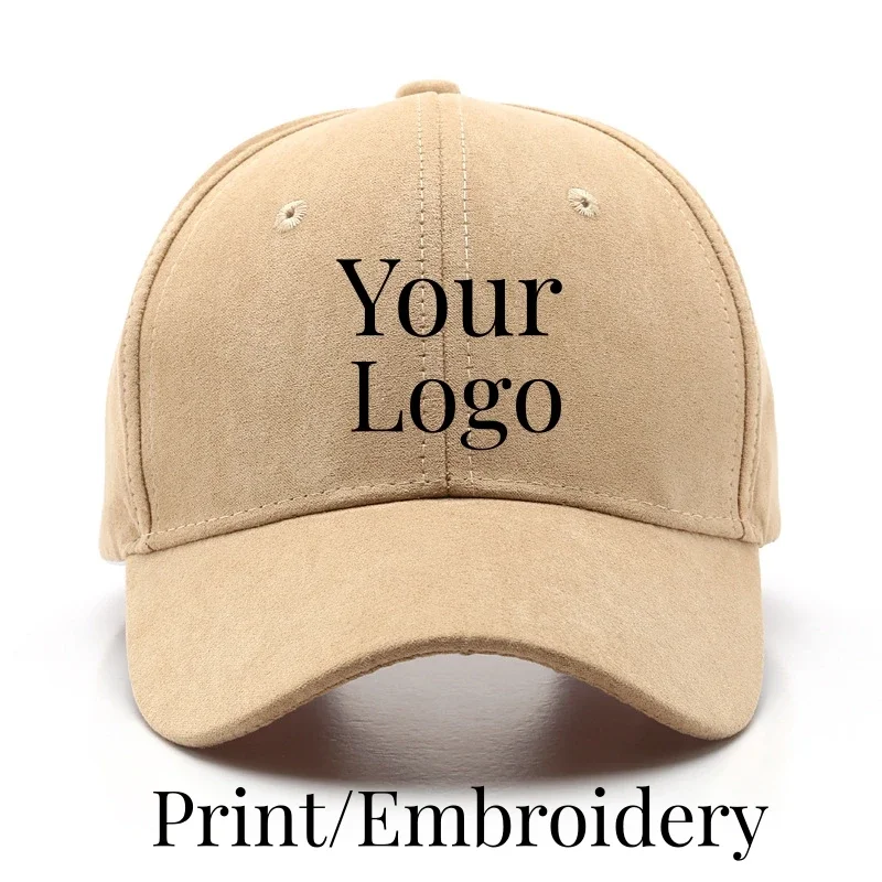 

Retro Custom Logo Solid Suede Snapback Hat Adjustable Faux Fur Sunscreen Visor Cap for Men & Women Hip Hop Style