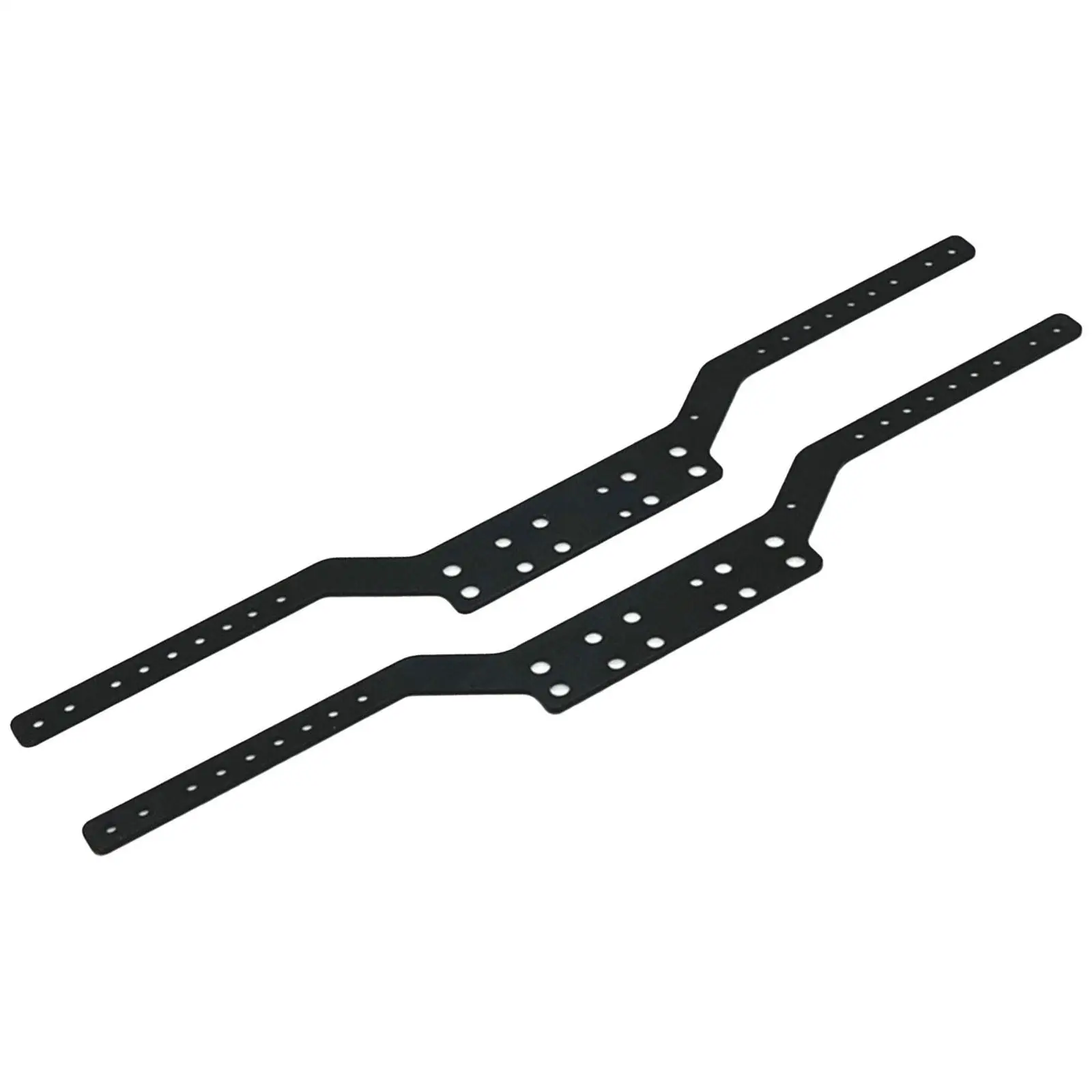 2 Pieces RC Car Chassis Frame Rails Accessories Sturdy DIY Modified Professional Upgrade for MN168 MN78 1/12 RC Carwler Car Part