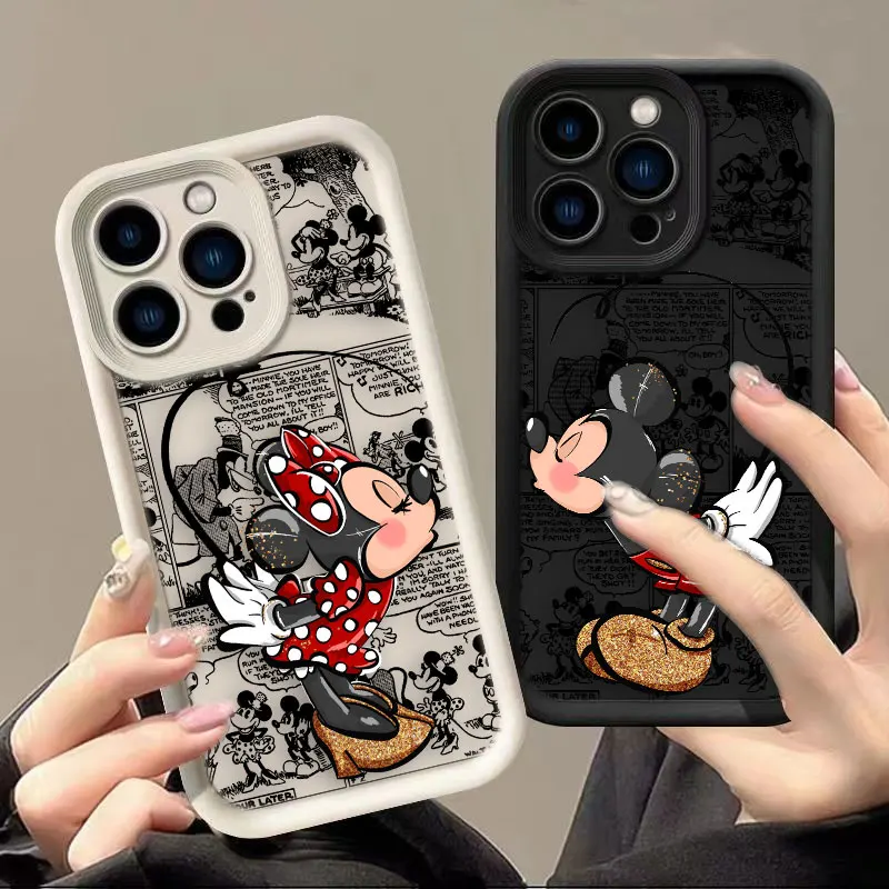 

Disney Mickey Minnie Mouse Case For OPPO A92S A16 A16K A9 A7 A7X A5 RENO 6 5 3 Lite 4G FIND X5 X3 5G R17 R15 R11 R11S Case Shell