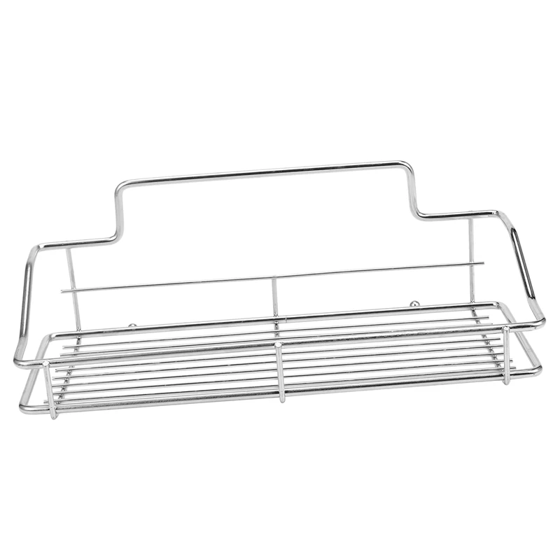 Badkamerplank, Wandgemonteerde Douche Caddy Traceless Lijm, Geen Booropslag Organizer Rack Roestvrijstalen Keuken, Bathro