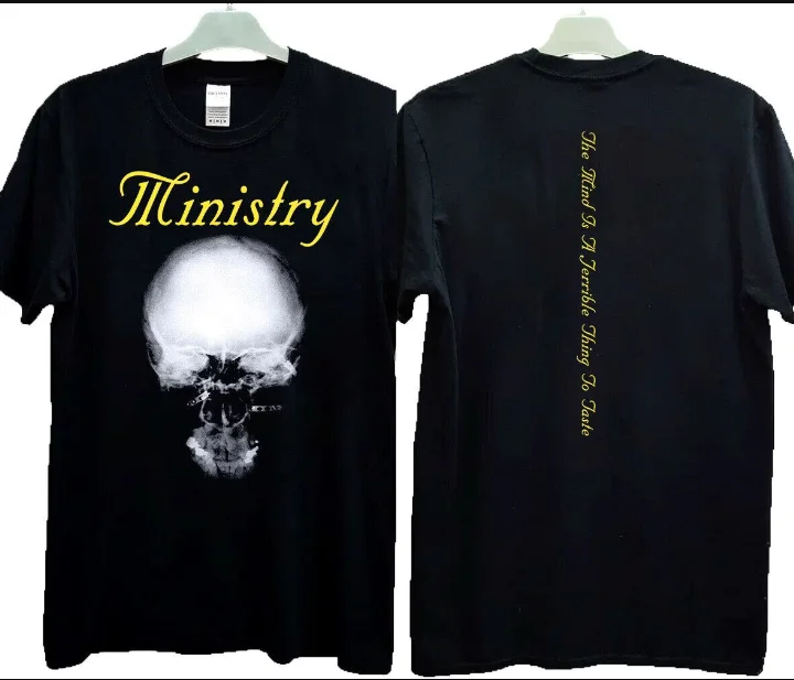 1989 Ministry Music T-Shirt Unisex For All Fans S-3XL