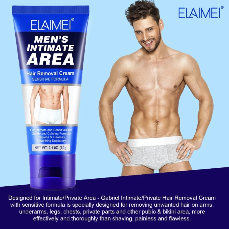 Private Hair Removal Cream for Men Hair Removal Cream Intimate Hair Removal