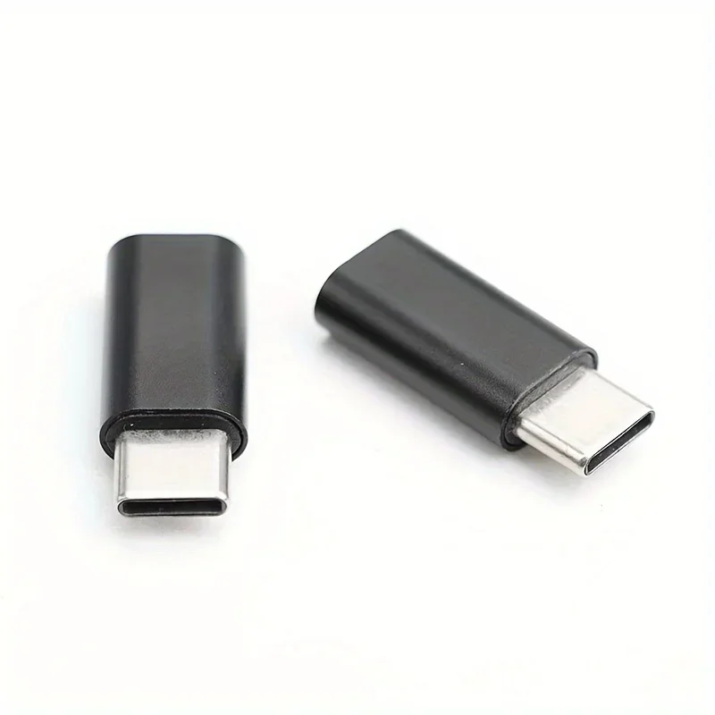 USB C Male to Female Adapter Type 31 Data Extension Through Connector Desktop Rear Port Reach Front Easy Access
