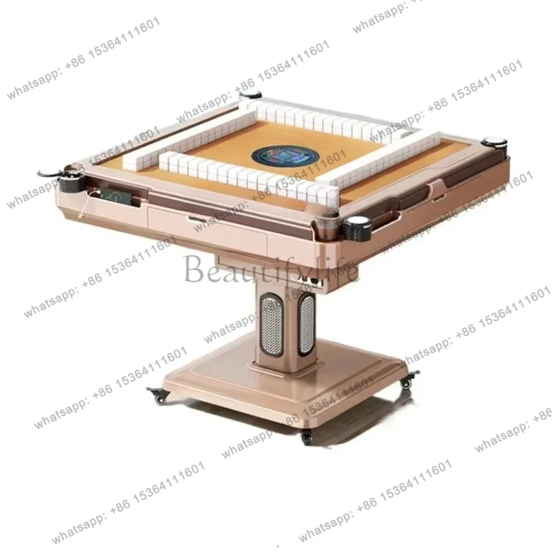 MJ-10 Automatic heating smart dining table dual-purpose electric mahjong table household mahjong card machine