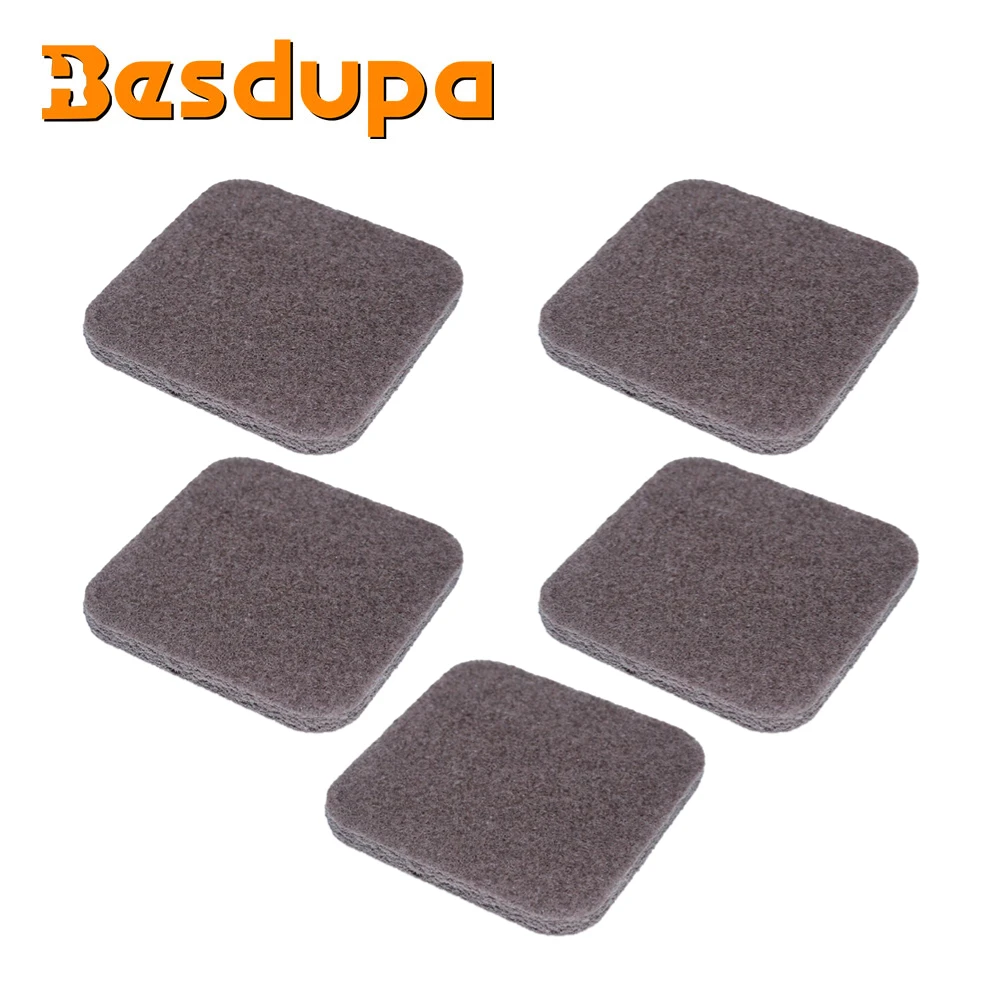 5Pcs Air Filter Kit 60mm x 60mm for Stihl BG75 FC75 FC85 FS75 FS80 FS85 FS85R HL75K HS75 HS80 HS85 Trimmer 4137 124 1500