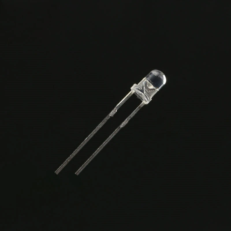 50pcs Clear F3 3mm RGB Slow Flashing Red Green Blue 3 Colors Multicolor Flicker 3 mm Light Emitting Diode LED Lamps Blinking