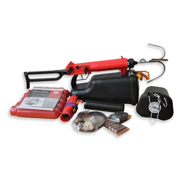 Factory OEM Pneumatic Rescue Rope Amphibious Portable Life Saving Thrower