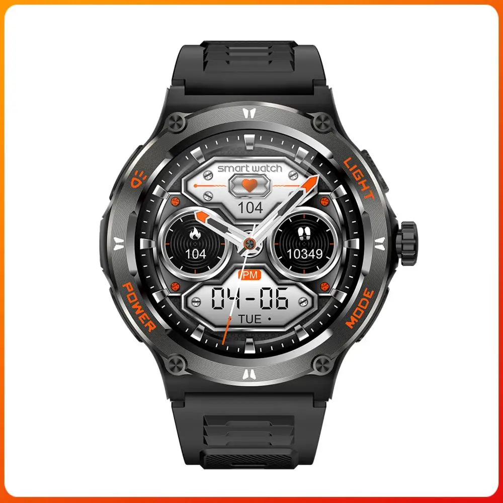 

Умные часы с LED-фонариком, спортивные смарт-часы для активного отдыха, мониторинг сердечного ритма/сна, фитнес-часы для мужчин и женщин