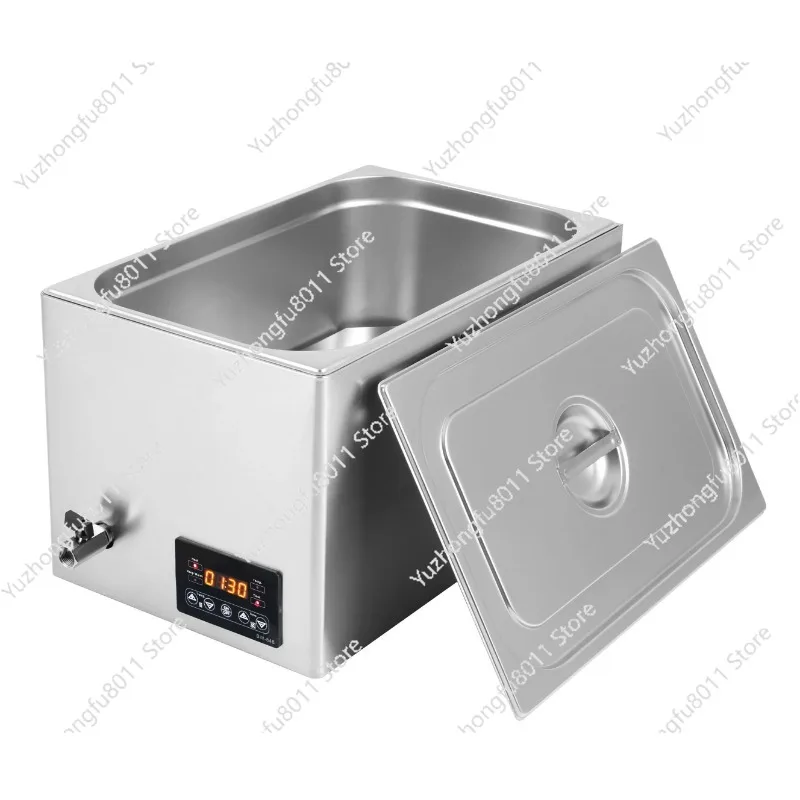 2025 ماكينة طهي بطيئة Sous Vide التجارية مع شاشة عرض رقمية تعمل باللمس طباخ شريحة لحم بطيء محمول صغير للمطعم